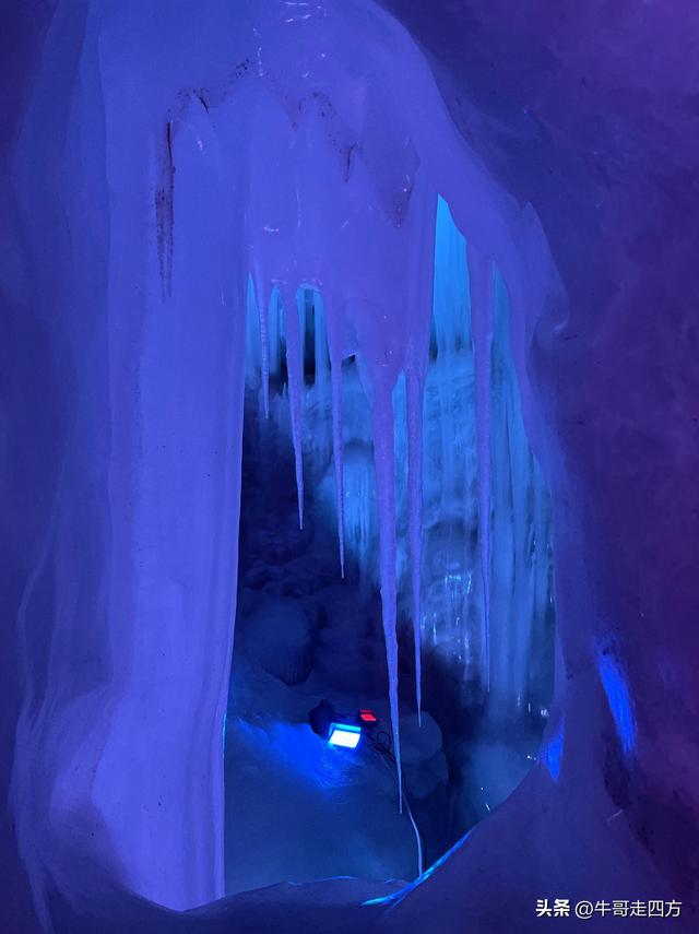 山西宁武万年冰洞：千年冰窟凝寒玉、万载岩穴锁冷光