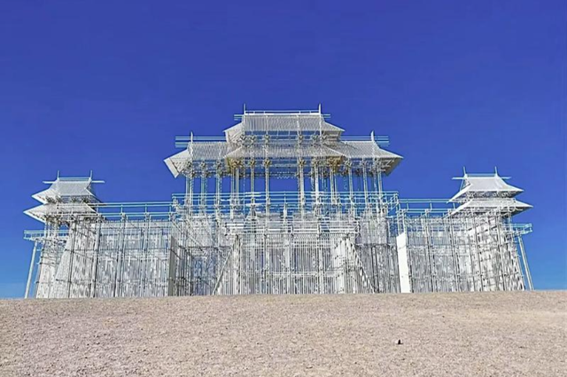 戈壁之上，艺术在说话！这里是瓜州雕塑长廊