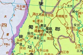 通过地图，了解四川省成都市从古到今的历史变迁图片