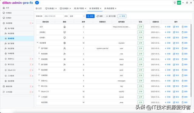 【推荐】一个基于 Java 开源、免费、美观的权限管理系统桌面客户端