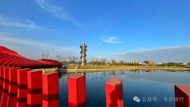 绵竹这里太美了！适合遛娃、运动、拍照，还有风铃木花海......