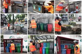 夏季环卫工作的挑战与担当图片