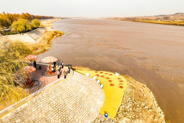新聊新景丨黄河艾山卡口“窄”出圈