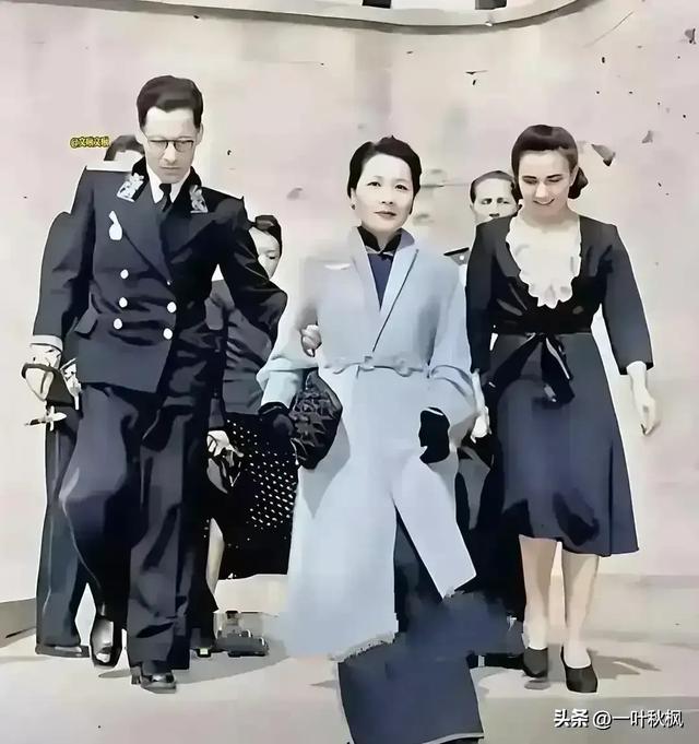 这是宋美龄年轻时的真实样貌，不是演员饰演，是货真价实的老照片