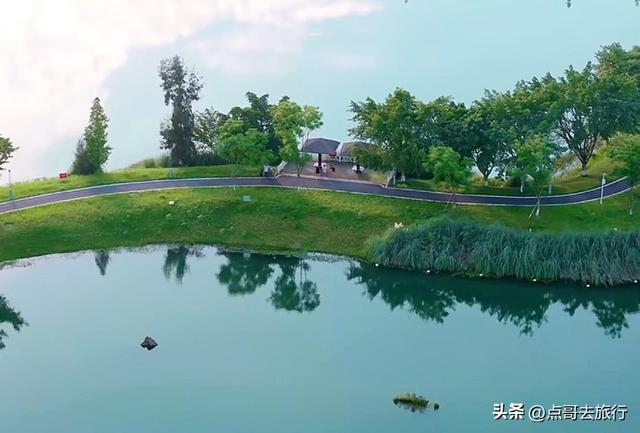 成都超级冷门公园，成都西湖，不要门票，仙境美如泸沽湖！