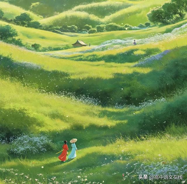 最美古诗词|10首春草古诗词，嫩绿柔香远更浓，春来无处不茸茸