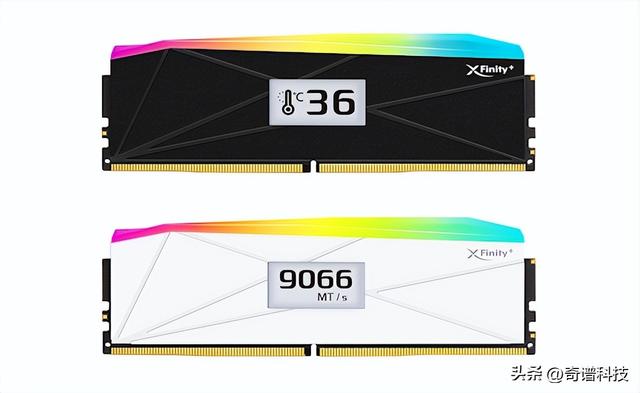 全何发布全球首款带OLED屏幕的DDR5 XFinity+内存套件