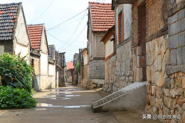 组图：牟平观水镇留格庄村掠影，桃威铁路从该村经过