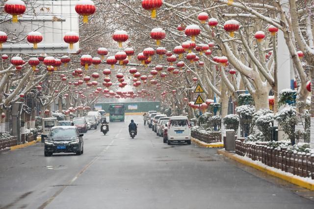 河南这场大雪，把中原大地变成水墨画！