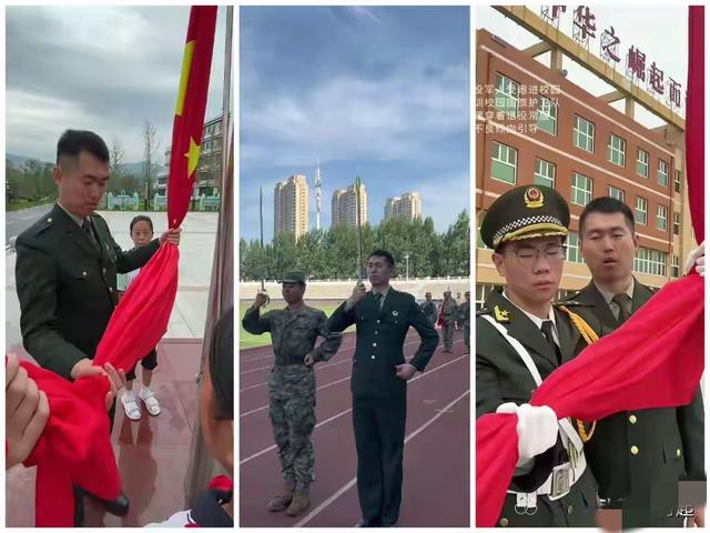 九三阅兵结束才6天，“最帅升旗手”张自轩被骂惨，他5字回应争议