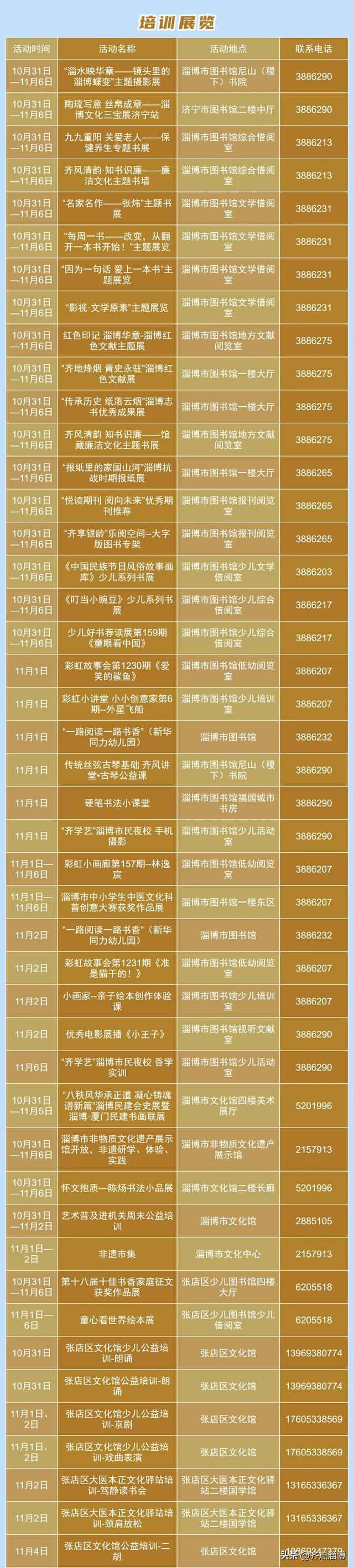 公益电影、 名师讲坛……最新文化惠民活动来了！