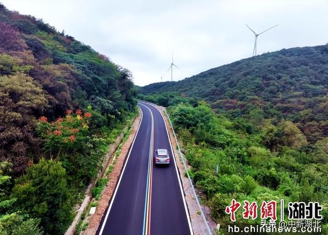 人在画中行！荆门东宝圣境山旅游公路后山段提质升级
