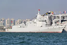 055大驱开工第二批，052D和054系列加速建造，意味着什么？图片