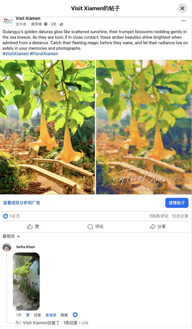 全国第三!莫奈花园、滨海日落……厦门火到海外→