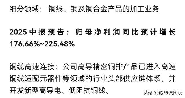 最高预增254％！铜缆高速连接器：潜力无限的细分赛道