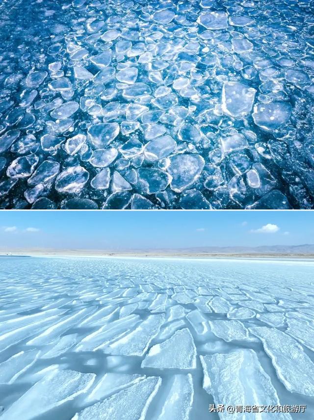 封湖季开启!青海湖二郎剑冰推奇观上线,冰凌筑就高原冬日梦幻琉璃境!