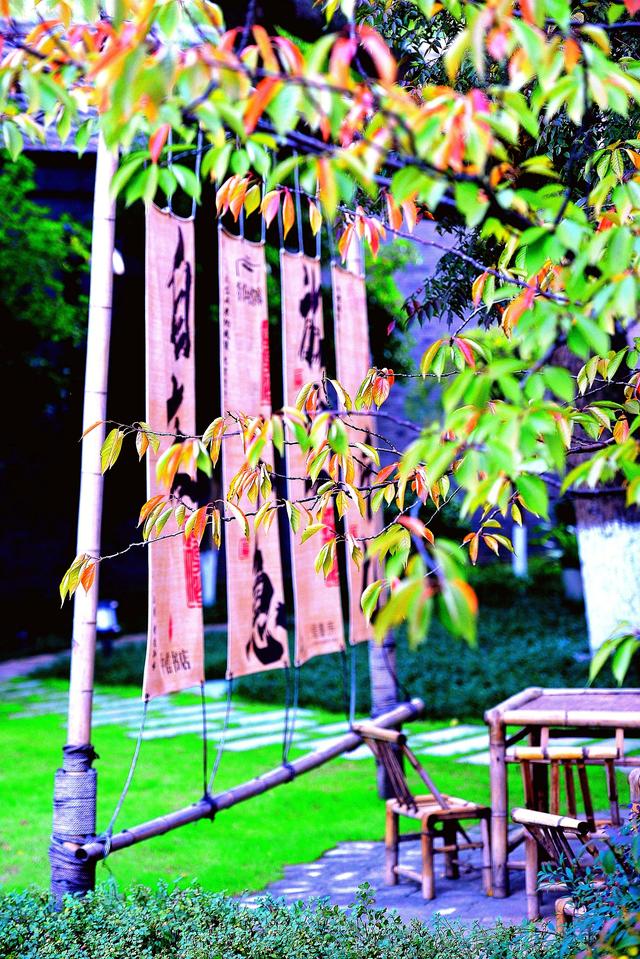 大公图书馆丨秋日里的诗意庭园