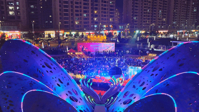 视频多图重温临夏市中秋音乐诗会，蝴蝶桥畔的双月，照亮了多少人的乡愁，绝美～