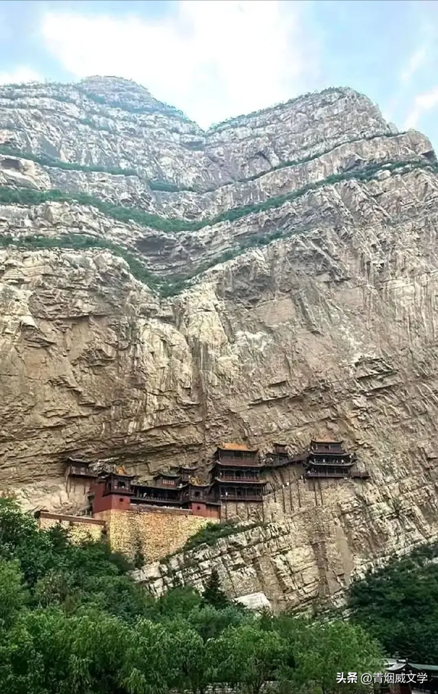悬空寺，北岳恒山第一景