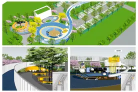 车位168个，附带儿童游乐区！西海岸这处停车场竣工投用进入倒计时→图片