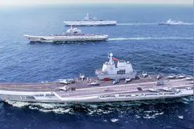 秦安：中国进入新阶段，经中央军委批准，山东舰航母编队将到香港图片