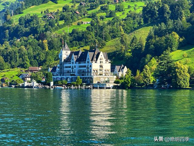 欧游杂记（5）‖ 齿轮火车几上几下瑞吉山，缆车凌空飞跃韦吉斯