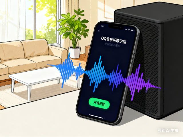 听到一首喜欢的歌曲却不知道歌名？试试小程序“QQ音乐听歌识曲”