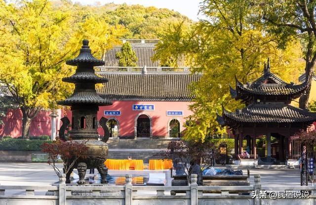 南京此地的秋意拉满了，不是栖霞山！