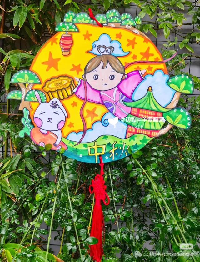 简笔画最全中秋节主题绘画＋绘画思路，张张创意满满！
