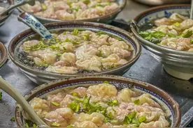 实体店7800学习的馄饨配方，口味独特种类多，操作简单易学图片