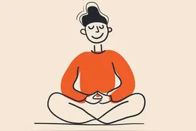 冥想小头像，让自己静下来图片