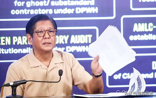 马科斯贪腐250亿曝光，密密麻麻的行李箱塞满现金	，送往亲戚家中