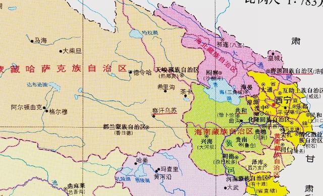 甘肃与青海的区划调整，甘肃省的7个县，为何划给了青海省？