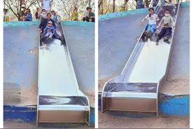 儿歌《玩滑梯》图片