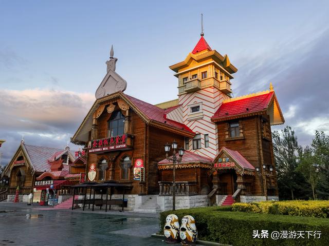 满洲里套娃景区，美轮美奂的缤纷世界，视觉的享受
