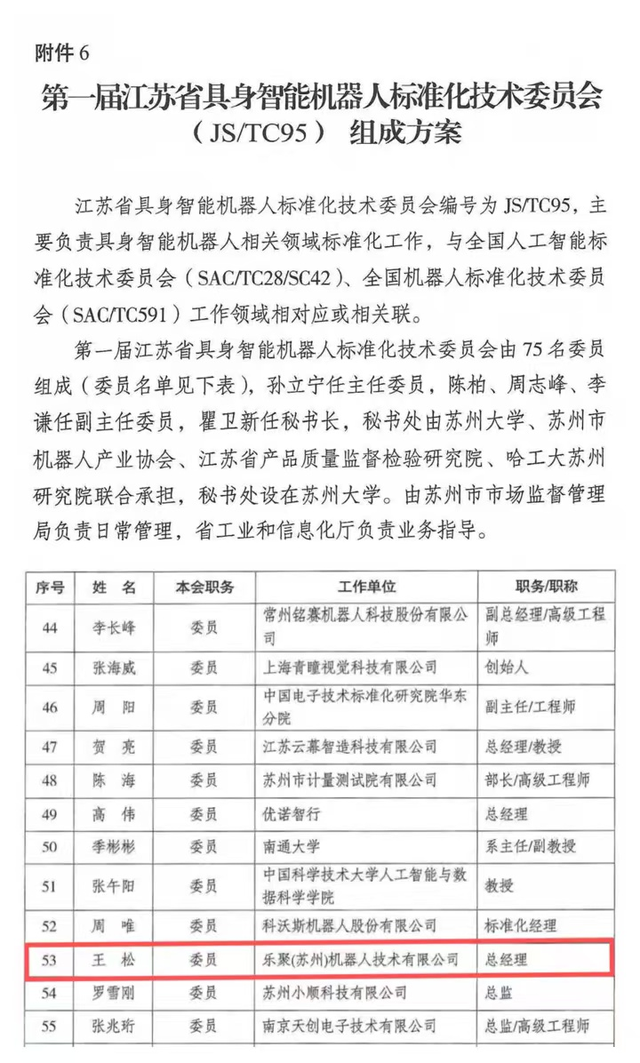 吴江区市场监管局激活智能机器人产业发展新引擎