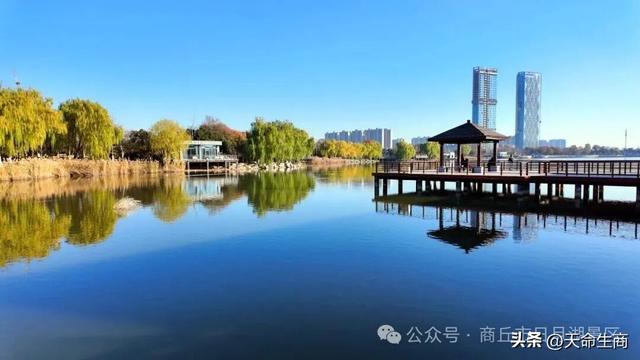 商丘日月湖景区藏着最治愈的时光