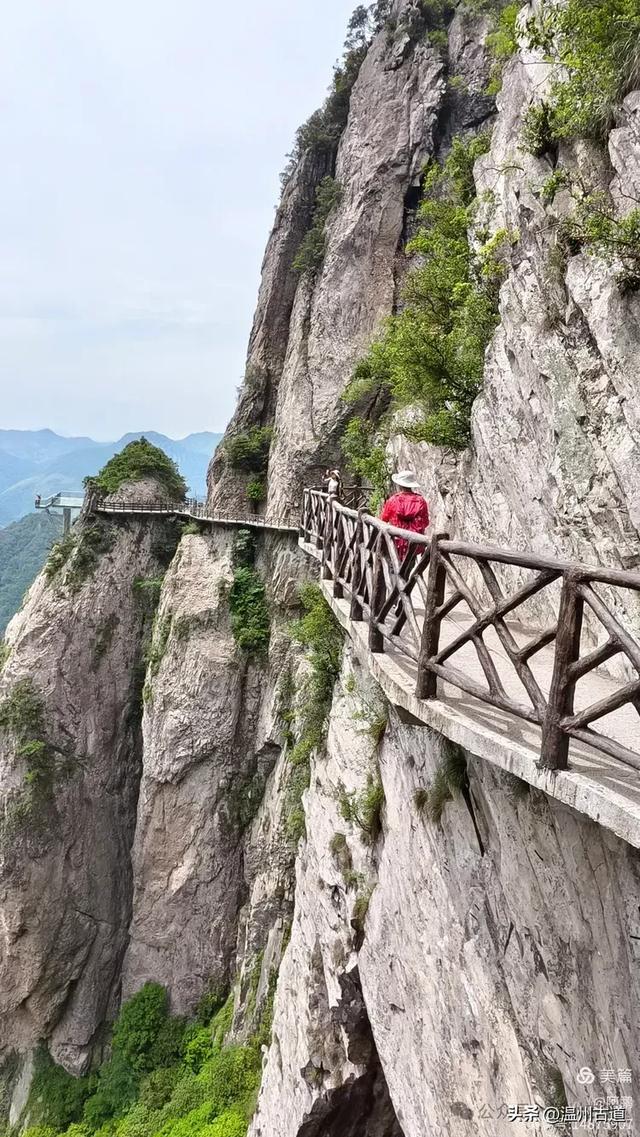 雁荡山百岗尖显胜门穿越,这条风光绝美的经典徒步线路你可去过