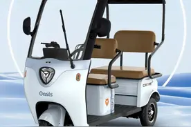 2款雅迪、爱玛的三轮，遮阳挡雨，小而实用，买菜、接娃一车搞定图片