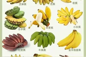香蕉的种类有多少？今天分享给你们！图片