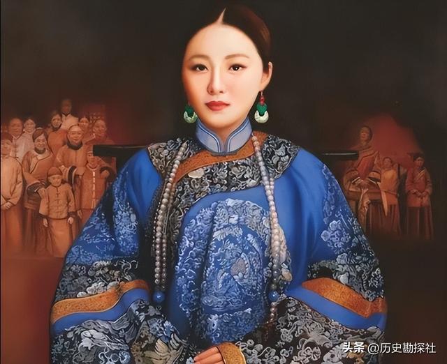 这就是陕西女首富周莹的样貌，并非演员扮演，货真价实的珍贵画像