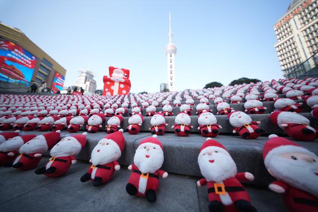 上海ifc商场打造圣诞奇境乐园