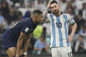 姆巴佩谈世界杯决赛输给梅西：我很生气但尊重梅西，决赛让我们更加亲密，可以从他身上学到一切图片