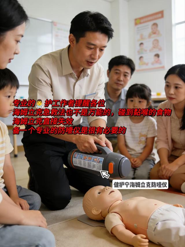 并不是人人都会 海姆立克法 关键时刻真能派上大用场 #健护宁防噎仪