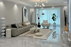 夫妻二人住一块儿，把家收拾得干干净净，随处透露不俗品位！图片