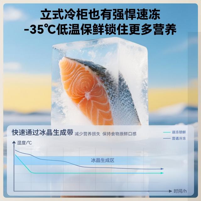 开启“冰速鲜藏”，澳柯玛螺黛青立式冷柜新品上市