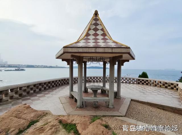 鲁迅公园，三座观景凉亭原来历史悠久