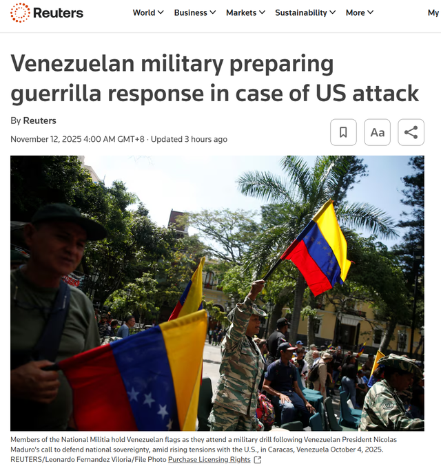 特朗普会攻击委内瑞拉吗？一些信息整理