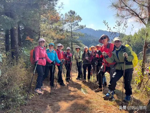 阳光明媚的冬日里,我们爬山去,逛陡坡村、看冬樱花,做晴朗的事