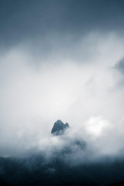 烟霞里的空山！